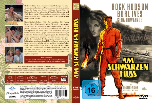 DVD Cover Entwurf am schwarzen Fluss