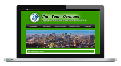 webdesign referenzen - Vita-Tour Germany